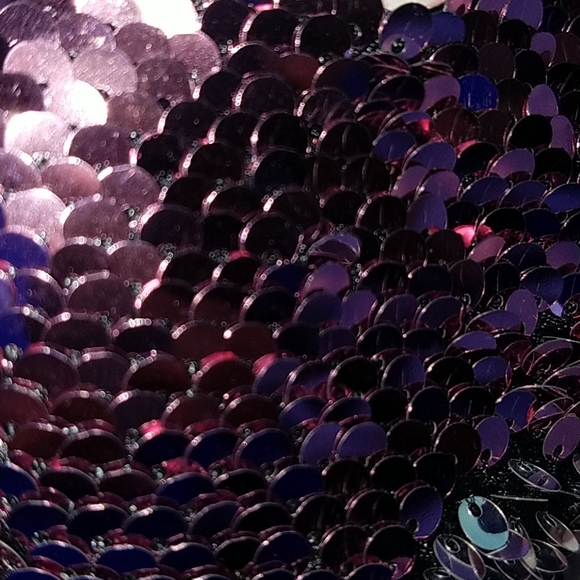 NWOT 2/$15 Pink/ Silver sequins slippers - Picture 7 of 10